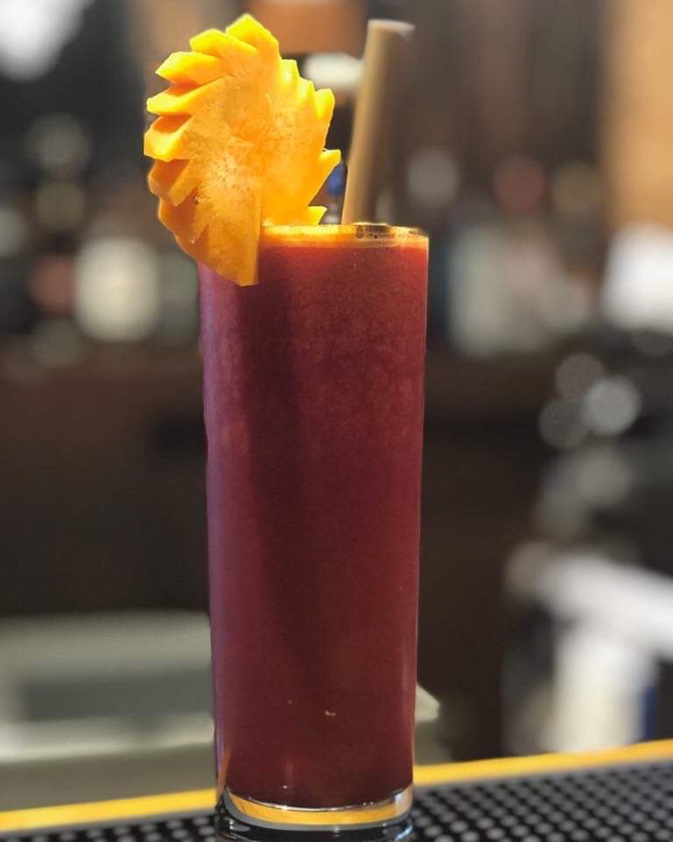Fresh juice and smoothie beverages made from seasonal fruits at Forest & Plate